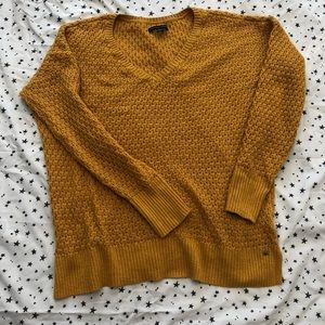 AM Mustard Knit Sweater